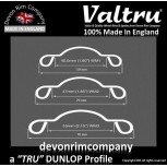 MB108-EQ-KIT 19" WM2 Valtru Stainless Rim & Spoke Kit for Triumph Bolt On & QD & Spool Rear