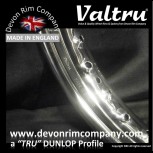 AA16-1-21-SLOT-VT 21" WM1 Valtru Stainless Rim for 7" SLOTTED Single Sided Front