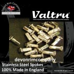 N15-3-19-KIT 19" WM3 Valtru Stainless Rim & Spoke Kit for Norton Cotton Reel Spool Hub