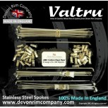 AMC5-3-18-KIT 18" WM3 Valtru Stainless Rim & Spoke Kit for 4.0" Flange Width AMC Spool Rear