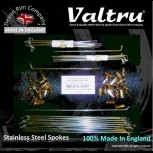 MC272-KIT 19" WM3 Valtru Stainless Rim & Spoke Kit for Triumph & BSA Conical Rear 37-3920