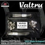 MB41-3-19-KIT 19" WM3 Valtru Stainless Rim & Spoke Kit for Norton Full Width Hubs
