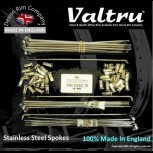 MC290-KIT 18" WM3 Valtru Stainless Rim & Spoke Kit for Triumph Disc Rear