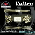 VIN5-KIT 18" WM3 Valtru Stainless Rim & Spoke Kit for Vincent Rear