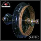 Ariel LF, LG, LH, OG, NH, VHA 7" Single Side REAR Fixed Hub with Conical Small Flange for Rear Plunger 40 Hole 1939-58 & more