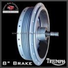 Triumph 8'' Full Width (Flange Type) Brake Side for TR6, T90, T100, T110, T120, T150 & more