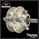 Triumph Disc Front, as used on TR65, TR7, TSS, TSX, T140, T150, T160 & more, wheel rims and spokes
