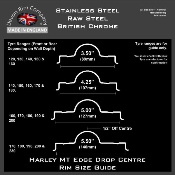 Harley Davidson Wheel Rims & Spokes for DUAL FLANGE REAR - Image 18