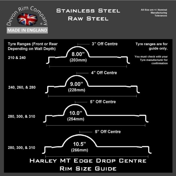 Harley Davidson Wheel Rims & Spokes for DUAL FLANGE REAR - Image 20
