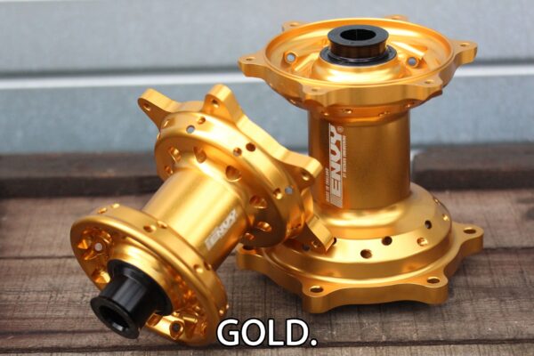 Gold ENVY motocross hub