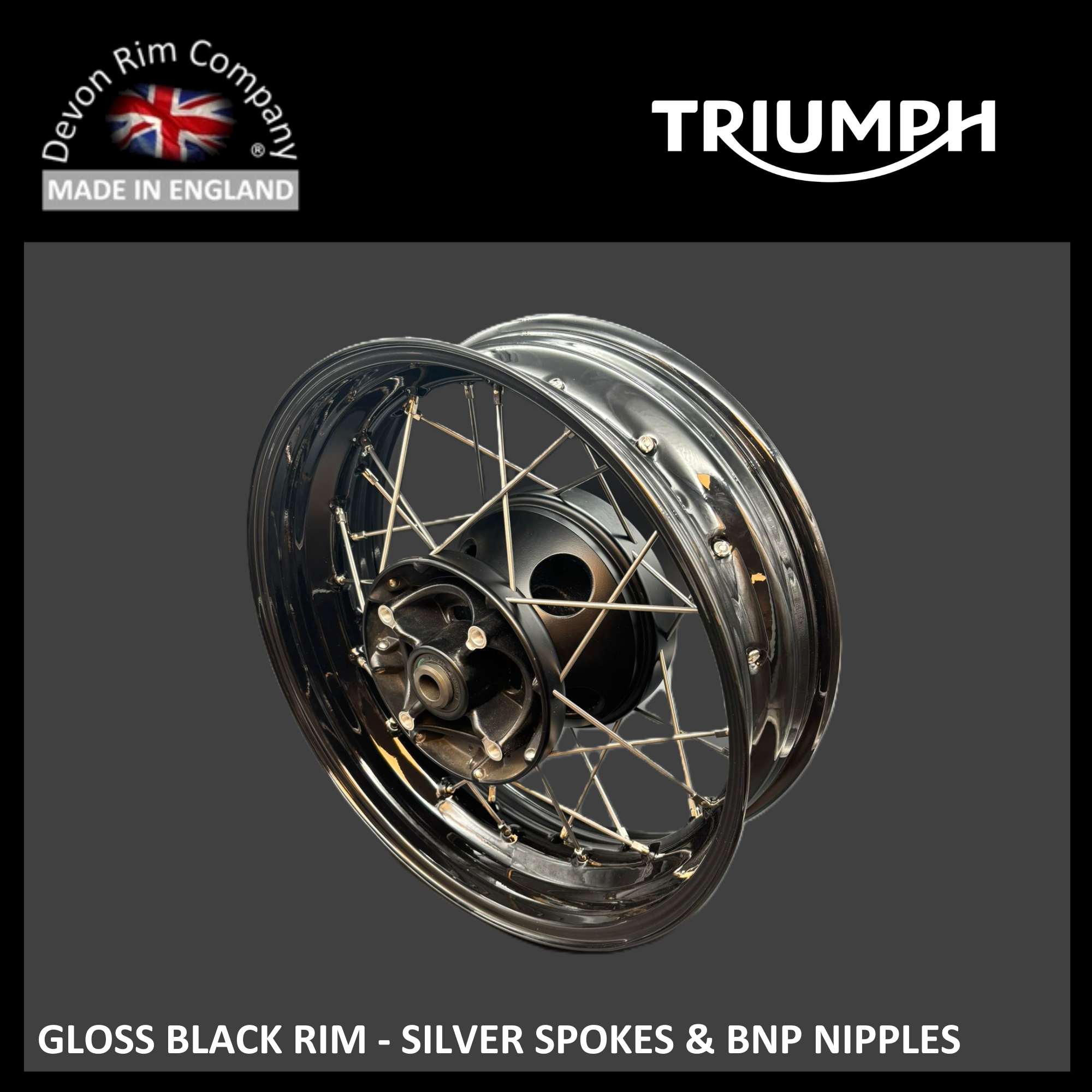 Triumph Bobber DRC Wide wheel Kit - Image 2